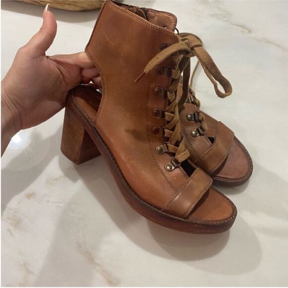 NWOB Free People City Of Lights Heels Size 9 - Picture 4 of 8